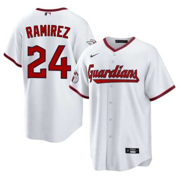 202620Manny20Ramirez20cleveland20guardians20baseball20jersey20white.jpg