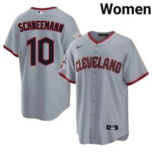 2026 Women's CLE Gray #10 Daniel Schneemann Jerseys 134155-692 - Image 1