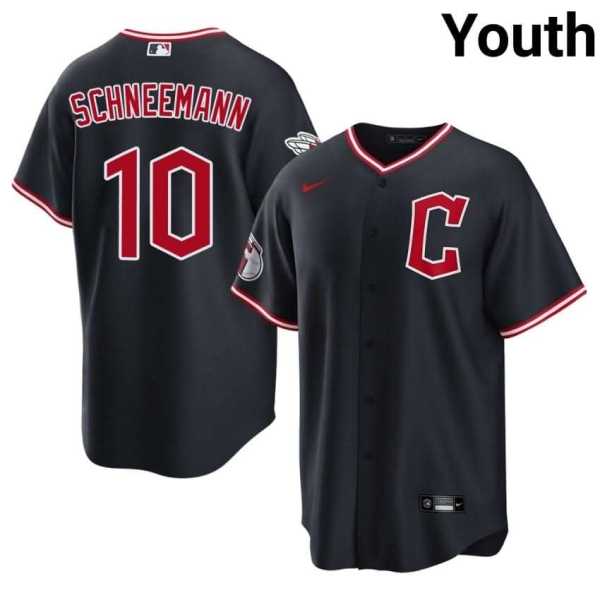 Youth20202620Daniel20Schneemann20cleveland20guardians20baseball20jersey20navy.jpg